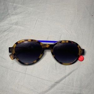 Sabine Be Mini Be Hype Sunglasses- Shiny Tokyo Tortoise/Satin Blue Majorelle